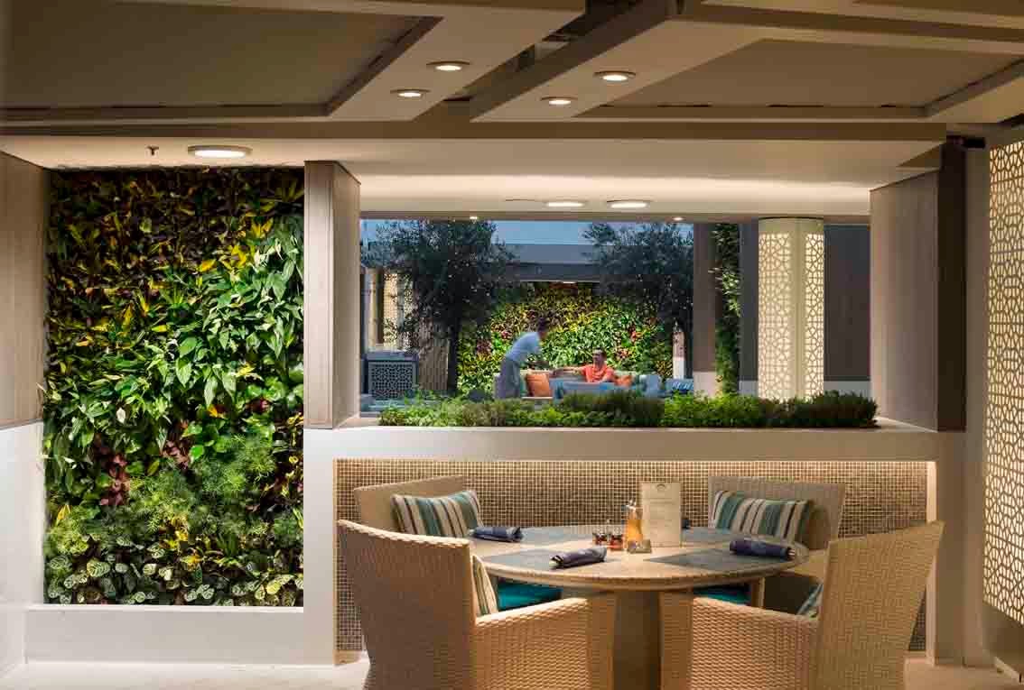 ANS Group Europe Adds Living Walls to Crystal Serenity Makeover